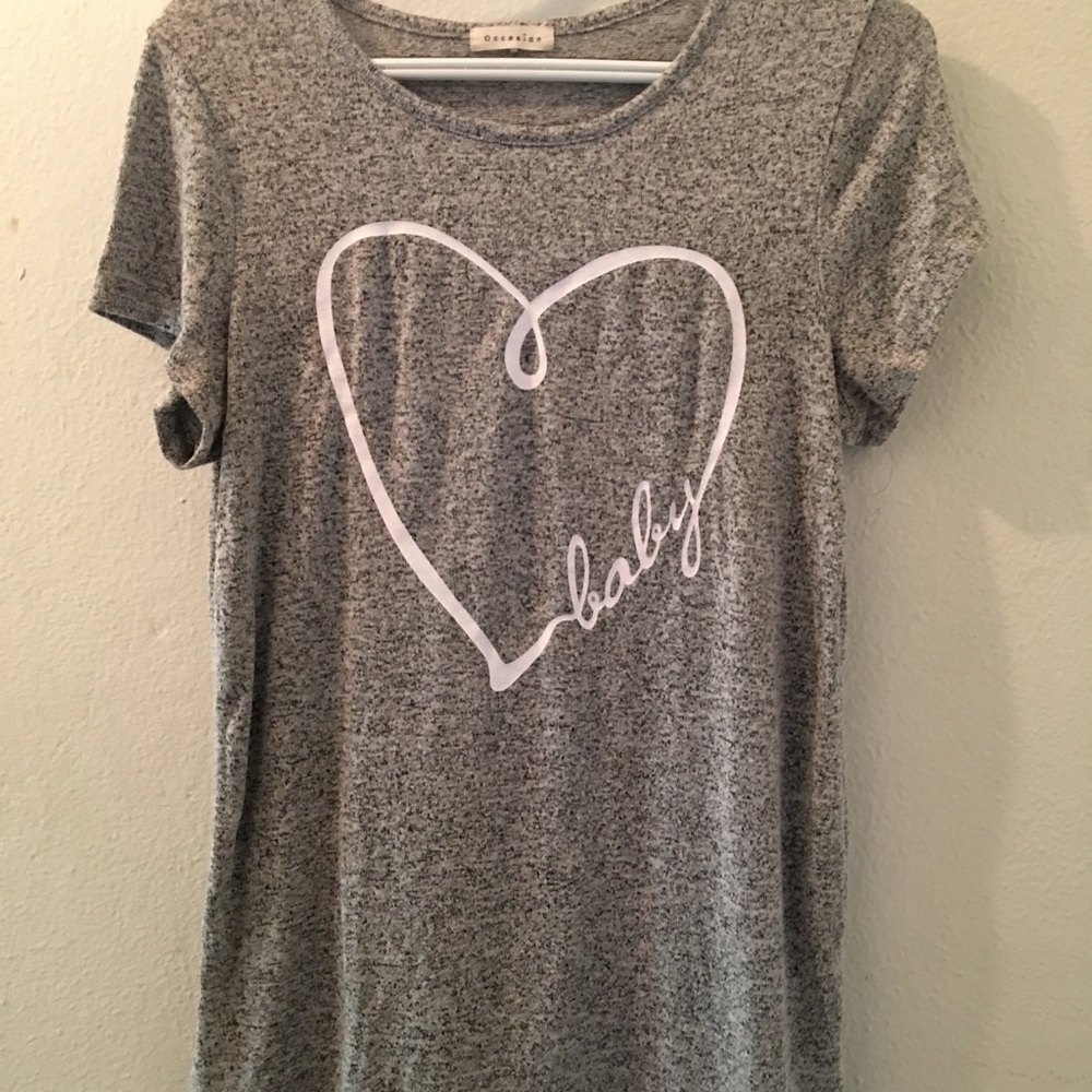 Maternity “Baby” Tee